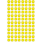Trend Enterprises® superSpots® Neon Yellow Smile Stickers, 6 Packs of 800